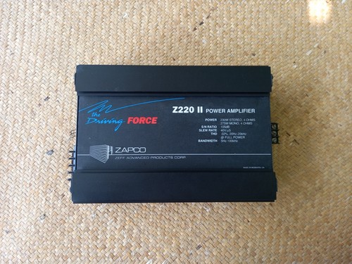 Old school zapco z220 - old, ii