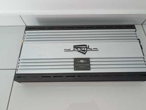 Zapco 400 amplifier - zapco, –