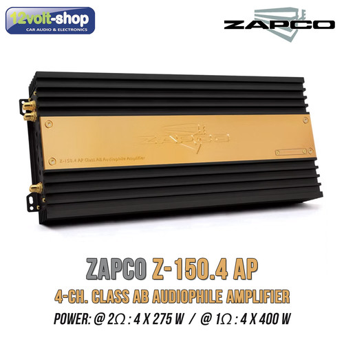 Zapco 150 4 channel - z-150.4, 4-channel