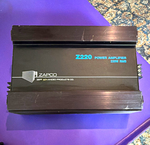 Zapco z220 channel - 2-channel, stereo